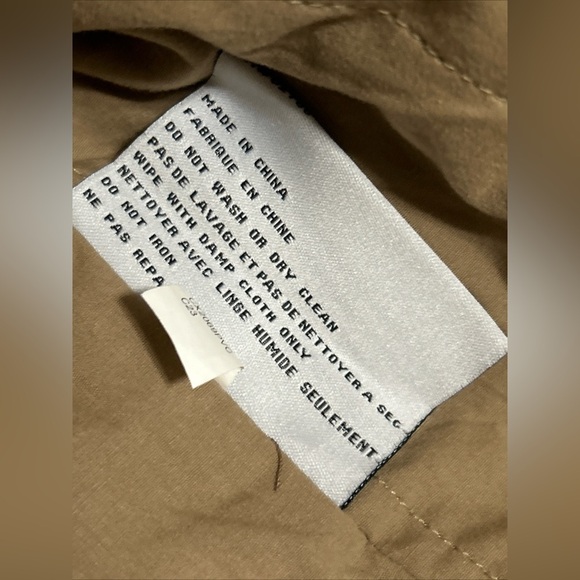 Columbia Men's Biker / Bomber Faux Leather Look Lined Jacket / Coat Size L - Picture 7 of 7